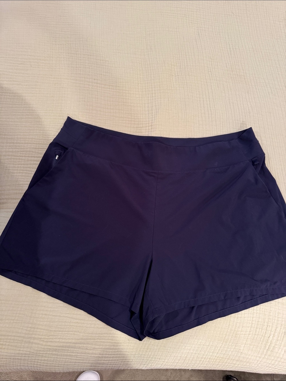 Athleta Navy Performance Athletic Shorts